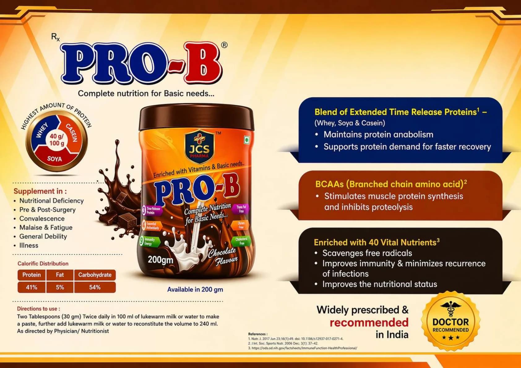 PRO-B brochure information